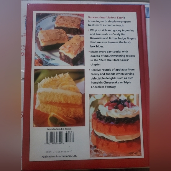 Duncan Hines Bake It Easy Cookbook Revipes Use Boxed Cake Mix + More - Picture 3 of 11